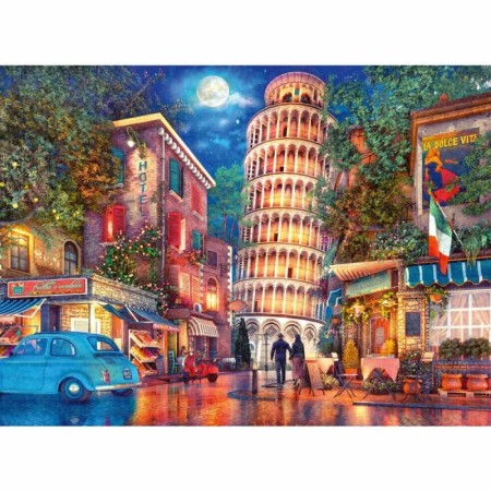 Ravensburger - Puzzle strazile din Pisa 500 piese design nou Ravensburger - 1